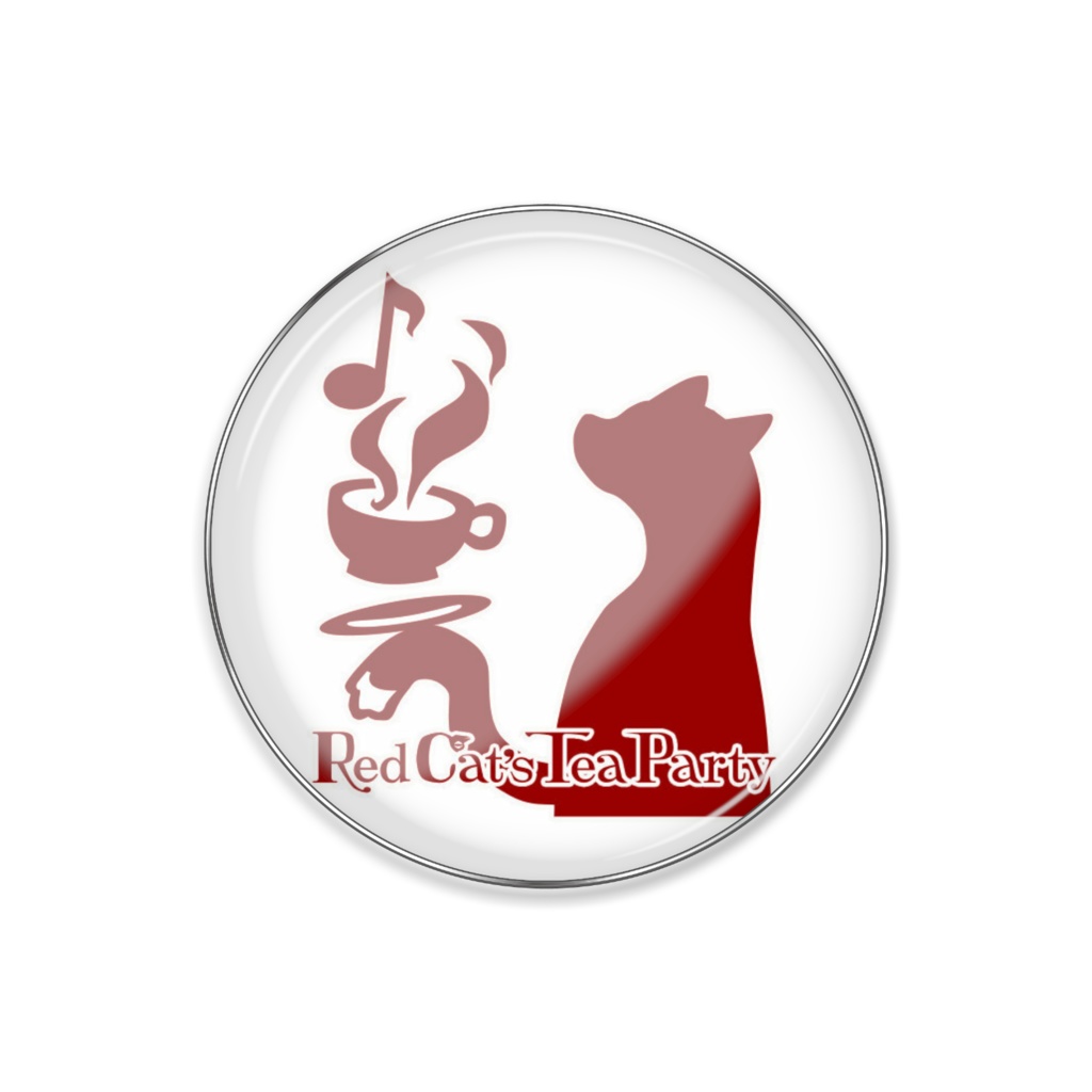 Red Cat's Tea Party シンボルピンバッジ