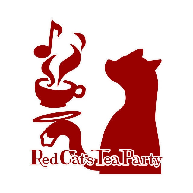 Red Cat's Tea Party シンボル缶バッジ