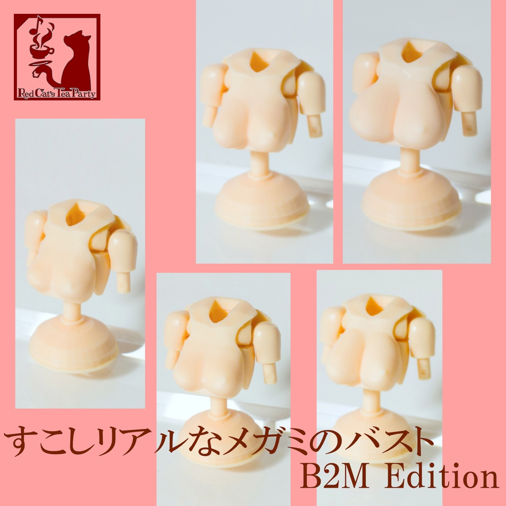 すこしリアルなメガミのバスト B2M
