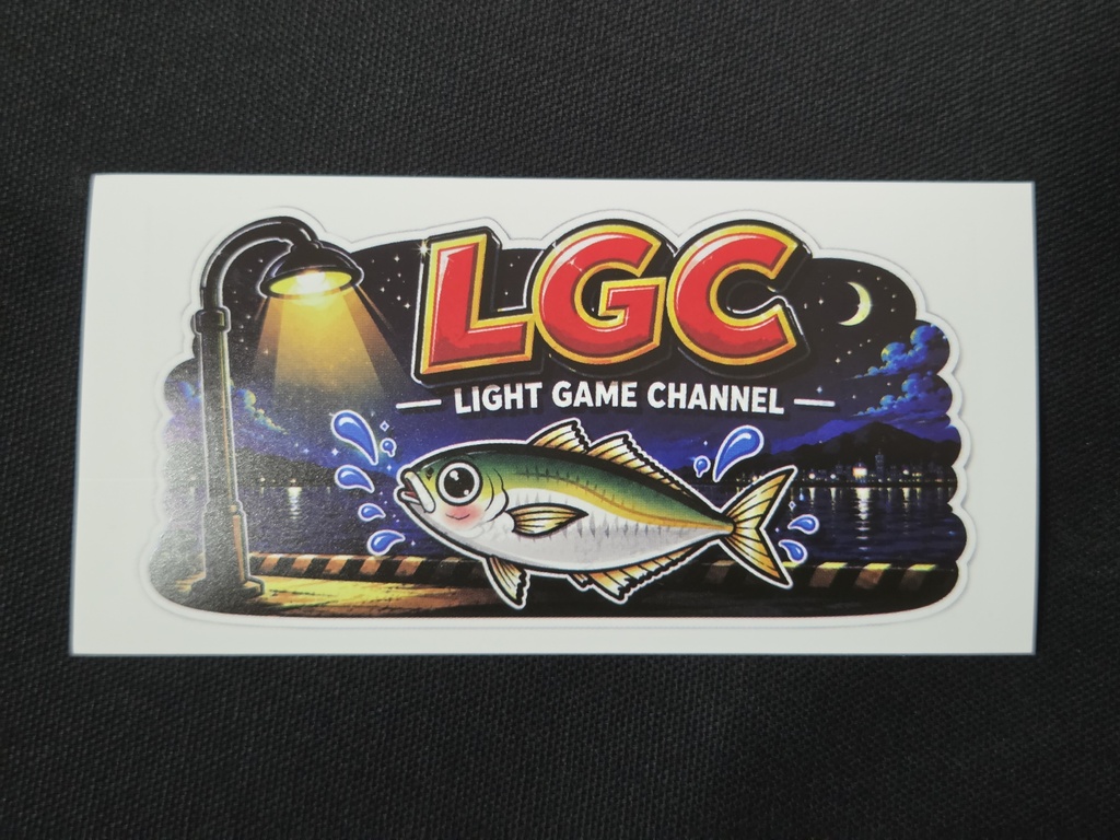 LGC ナイトアジング オリジナルステッカー　１枚