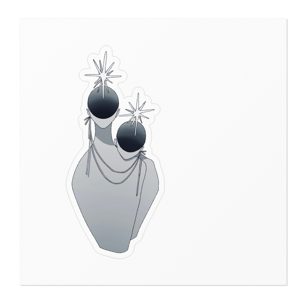 星の人ステッカー 3