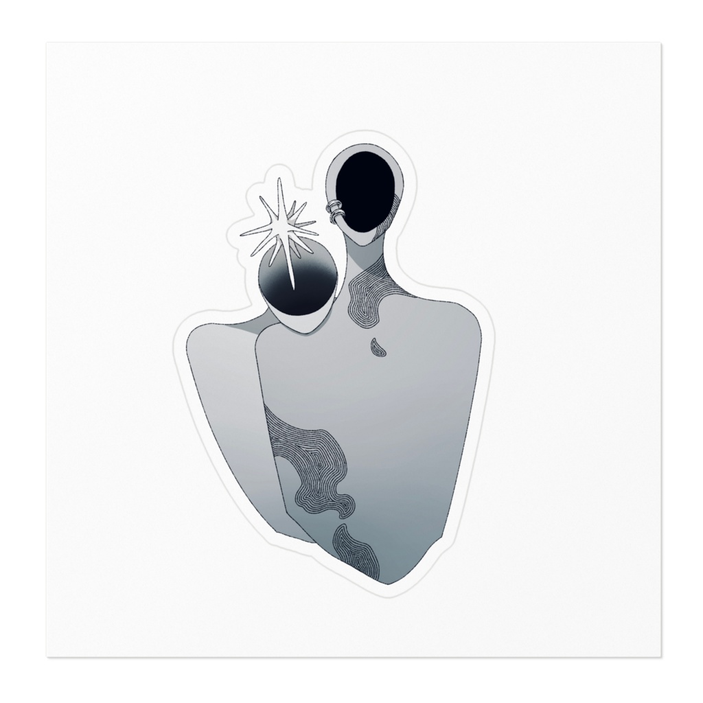 星の人ステッカー 4