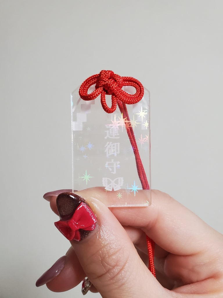 博麗霊夢モチーフ アクリル金運御守