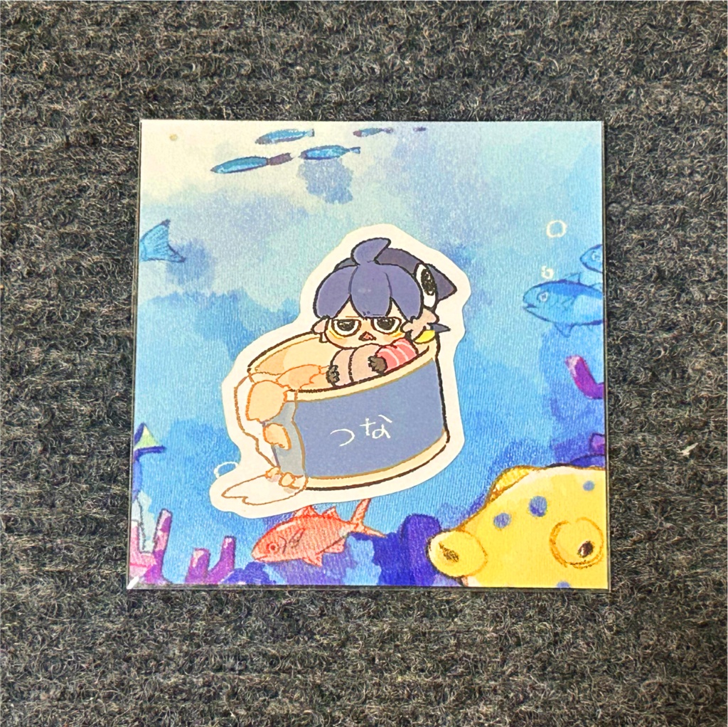 まぐろステッカー