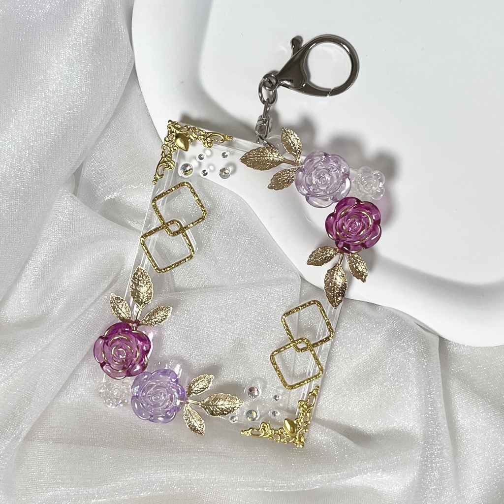 トレカキーホルダー パープルver.