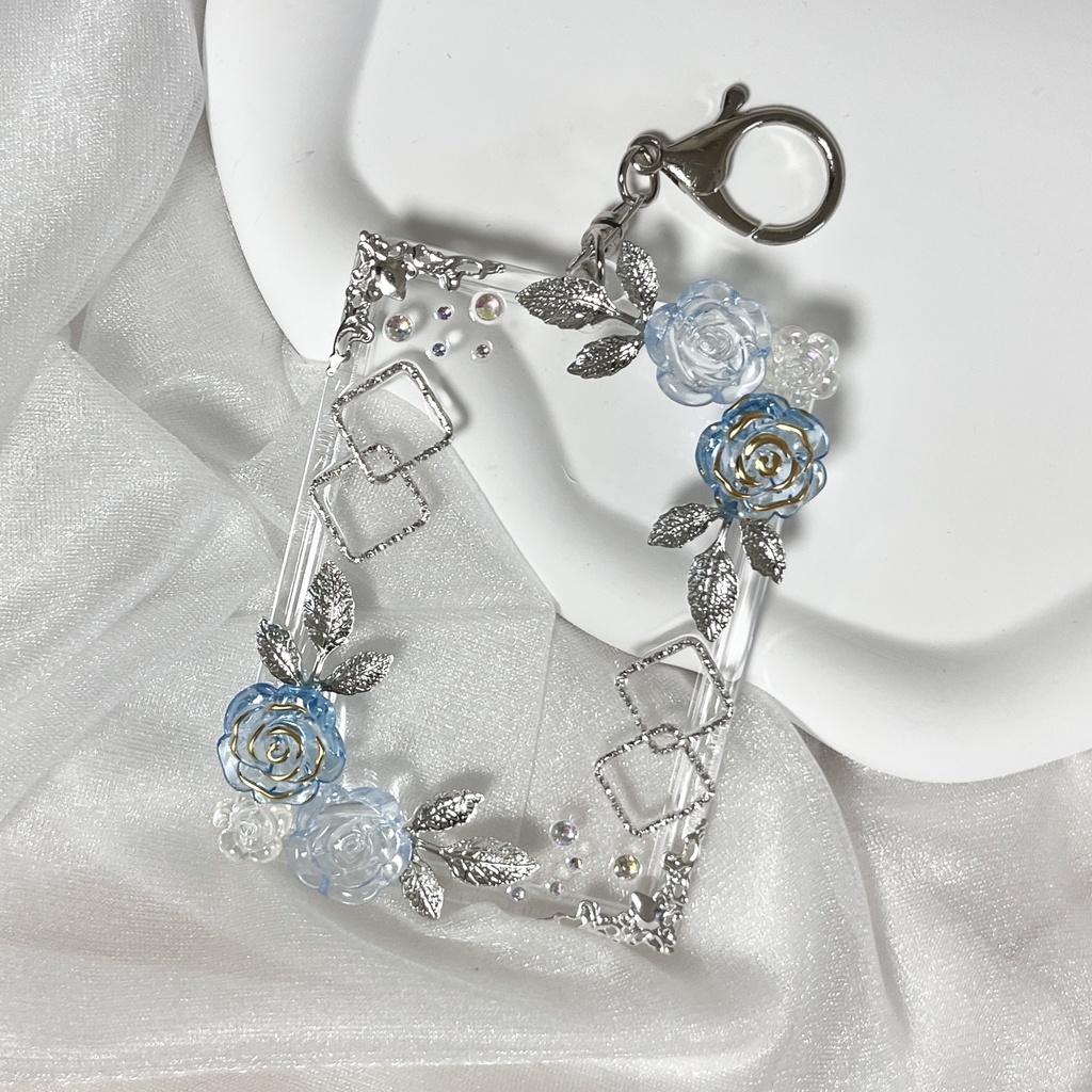 トレカキーホルダー  ライトブルーver.