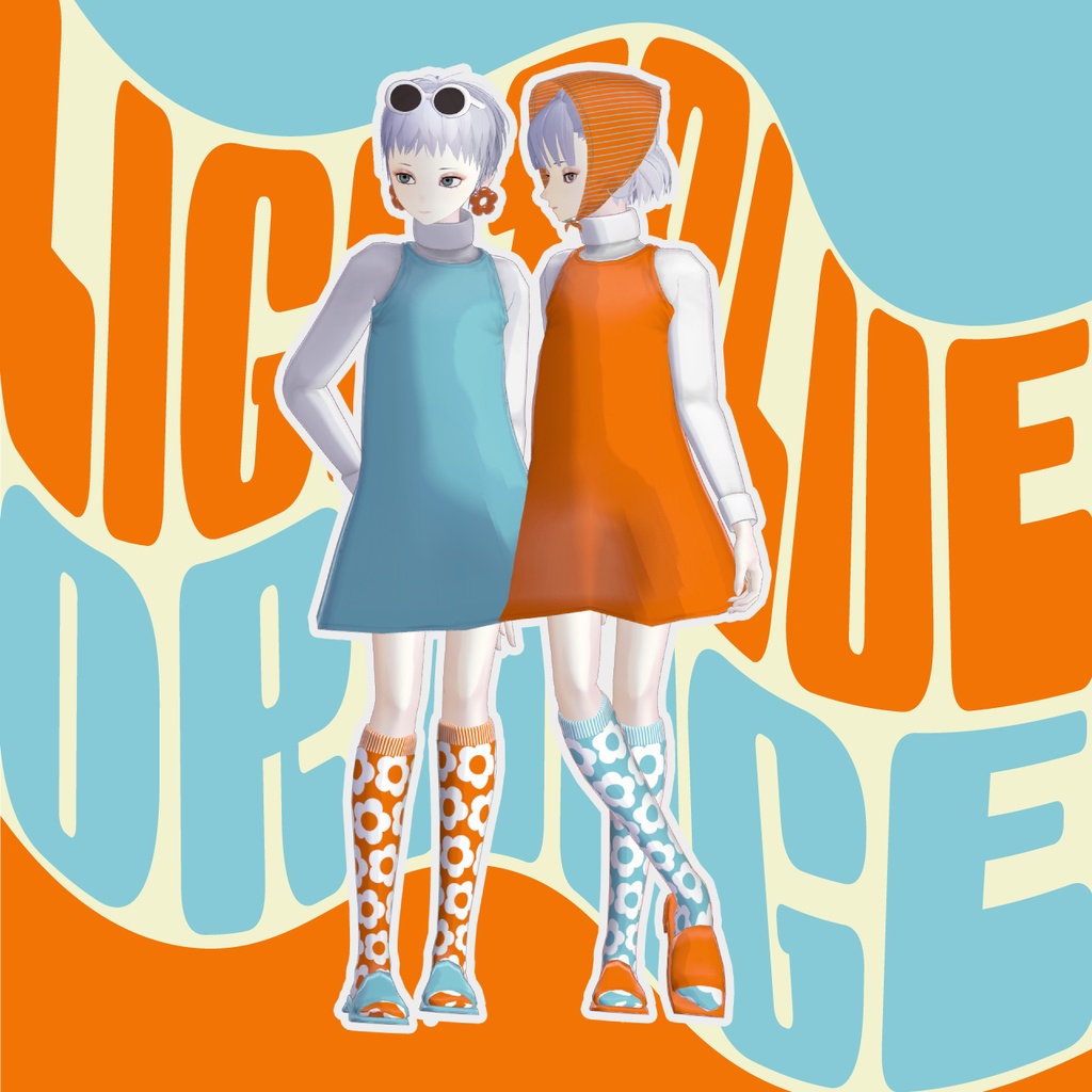 【VRC対応衣装】Twicky ツイッキー