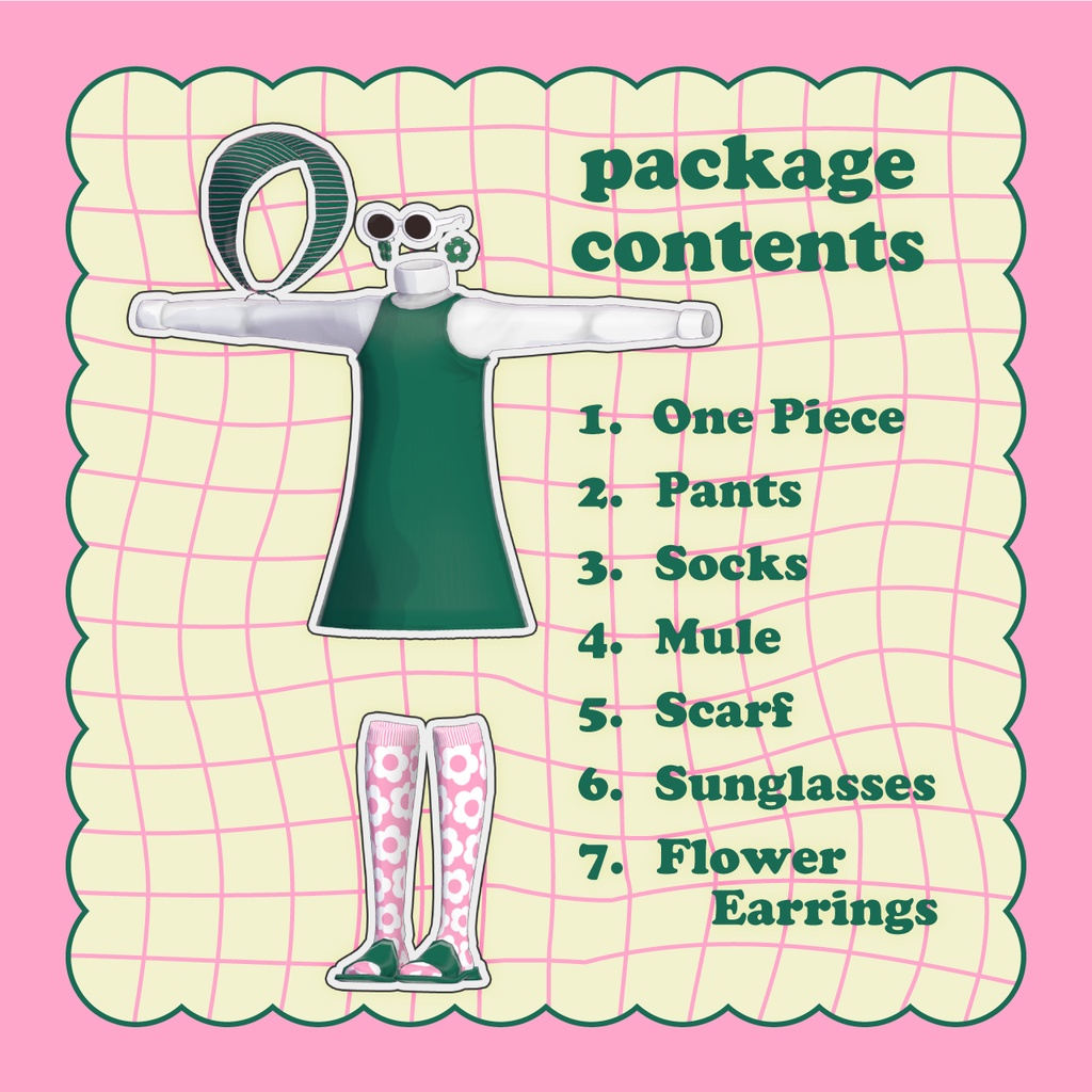 【VRC対応衣装】Twicky ツイッキー