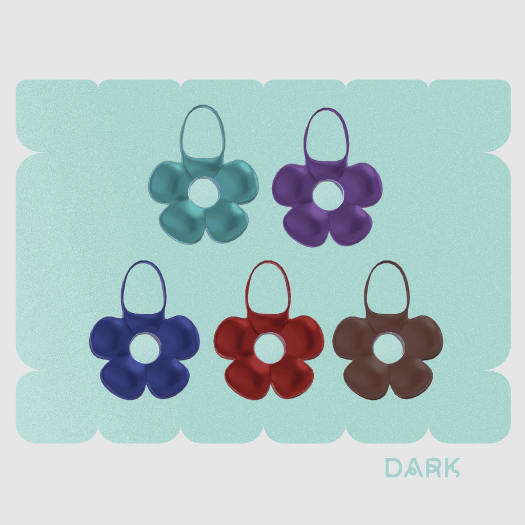 【VRC対応汎用バッグ】Puff Daisy Bag パフデイジーバッグ