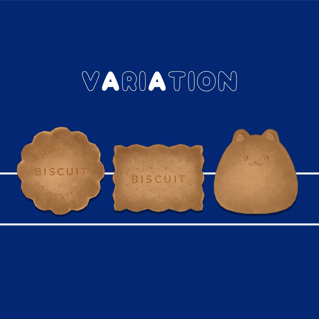 【VRC対応アクセサリー】Hamsand Biscuit はむさんど ビスケット