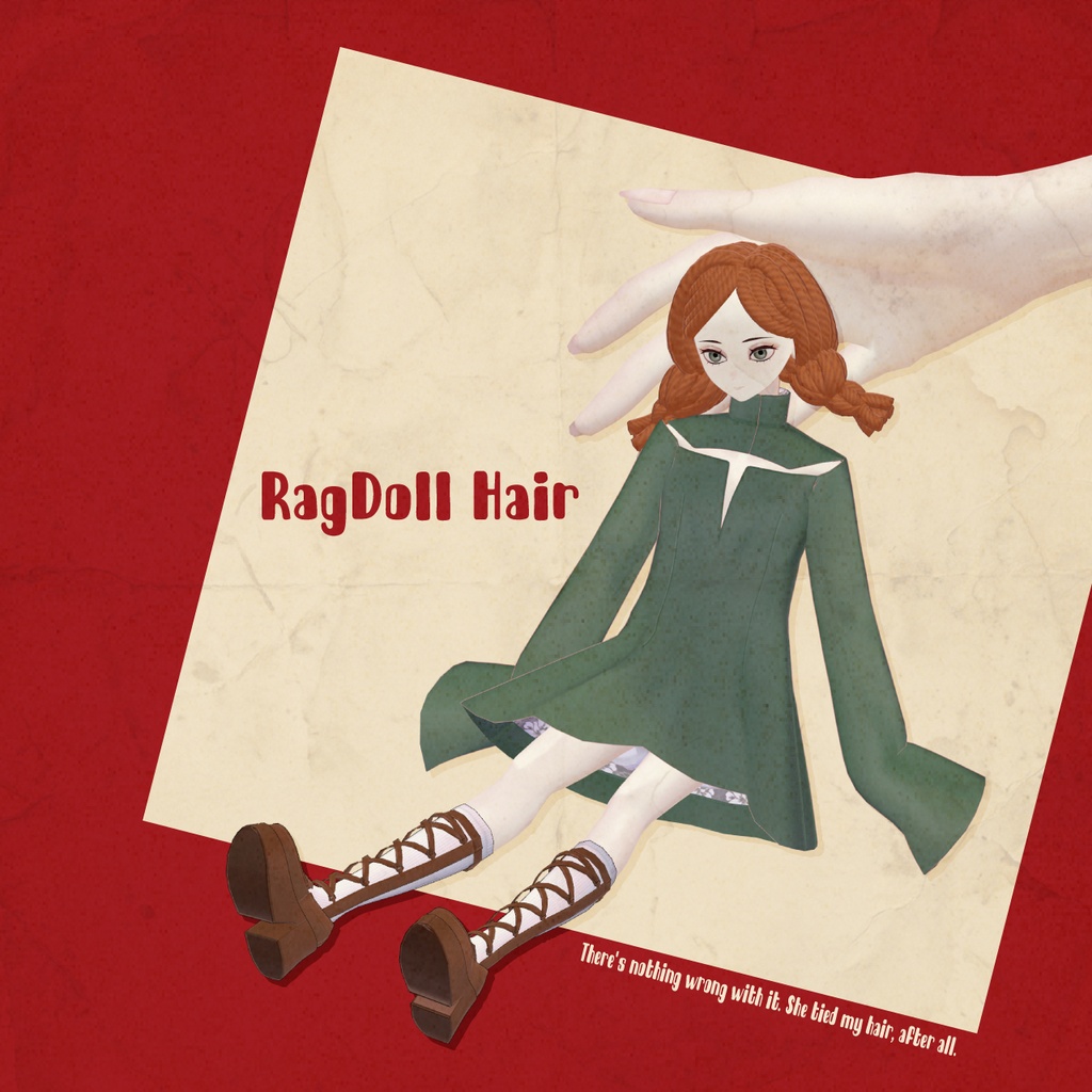 【VRC対応ヘア】RagDoll Hair ラグドールヘア