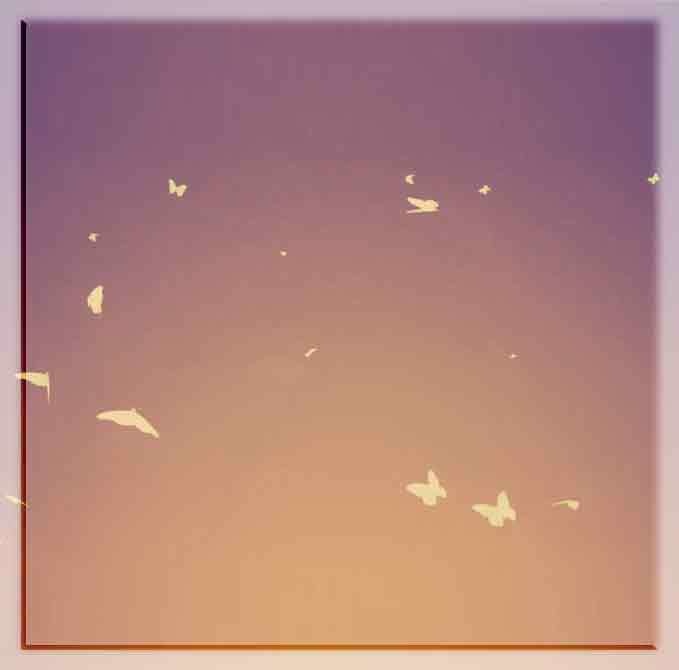 【配信用画面素材】闇夜を舞う蝶【有償】カラーバリエーションパック