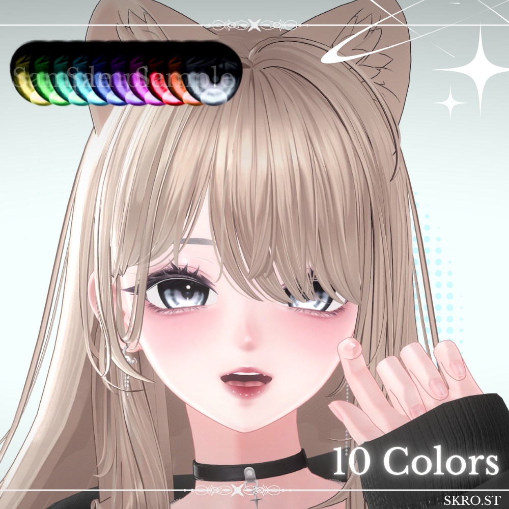 【海咲専用】Misaki Make up & Eye Texture (10 Colors) - Amour -