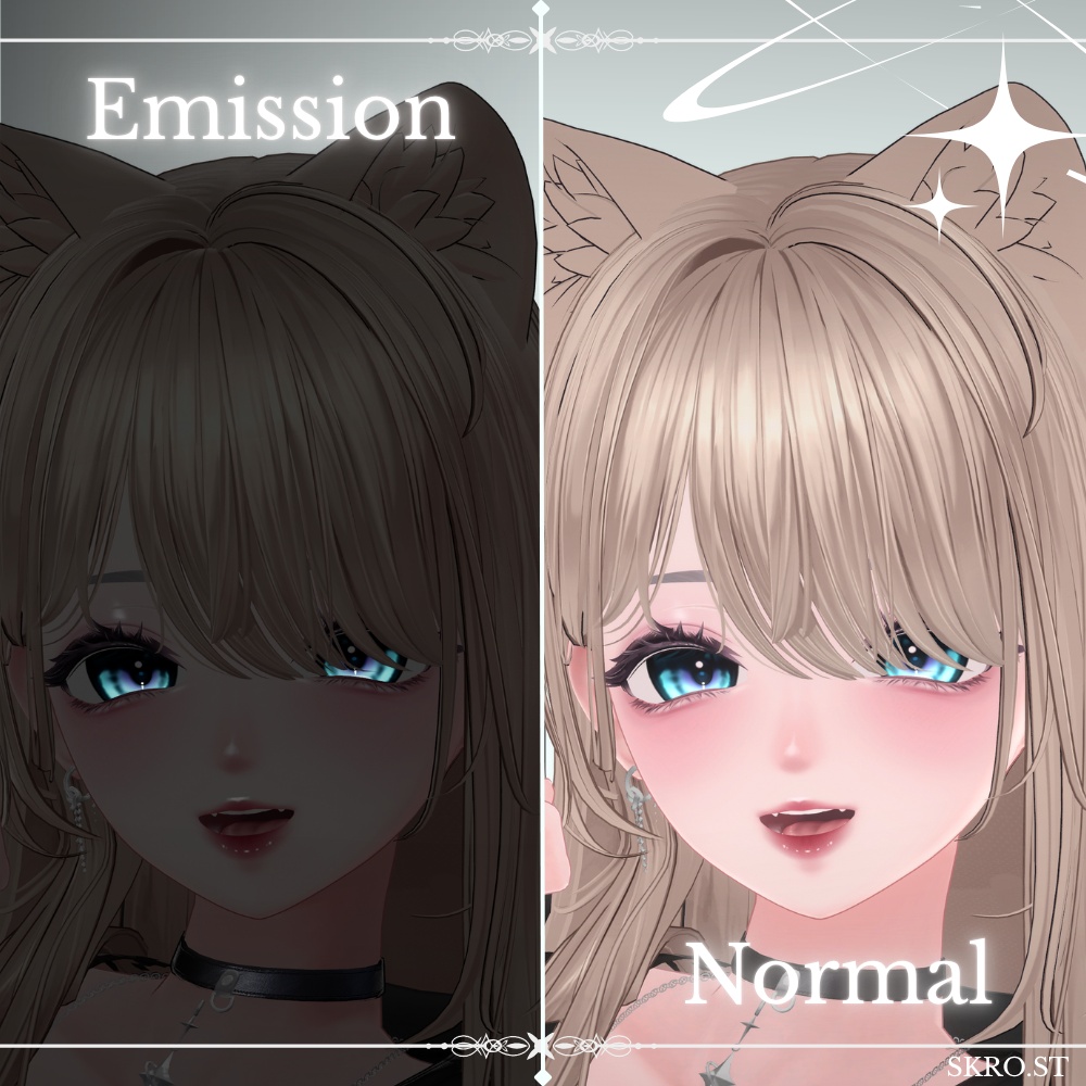【海咲専用】Misaki Make up & Eye Texture (10 Colors) - Amour -