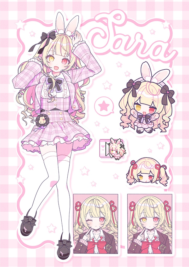 【#にじそうさく11 】クリアカード・シールセット