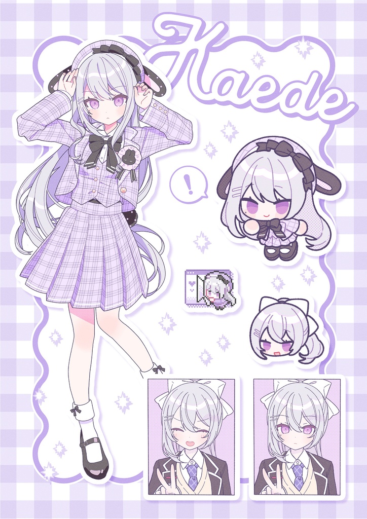 【#にじそうさく11 】クリアカード・シールセット