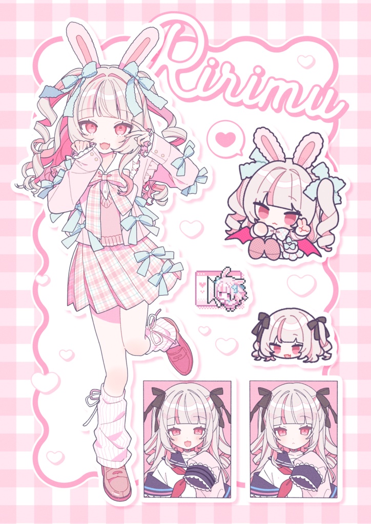 【#にじそうさく11 】クリアカード・シールセット
