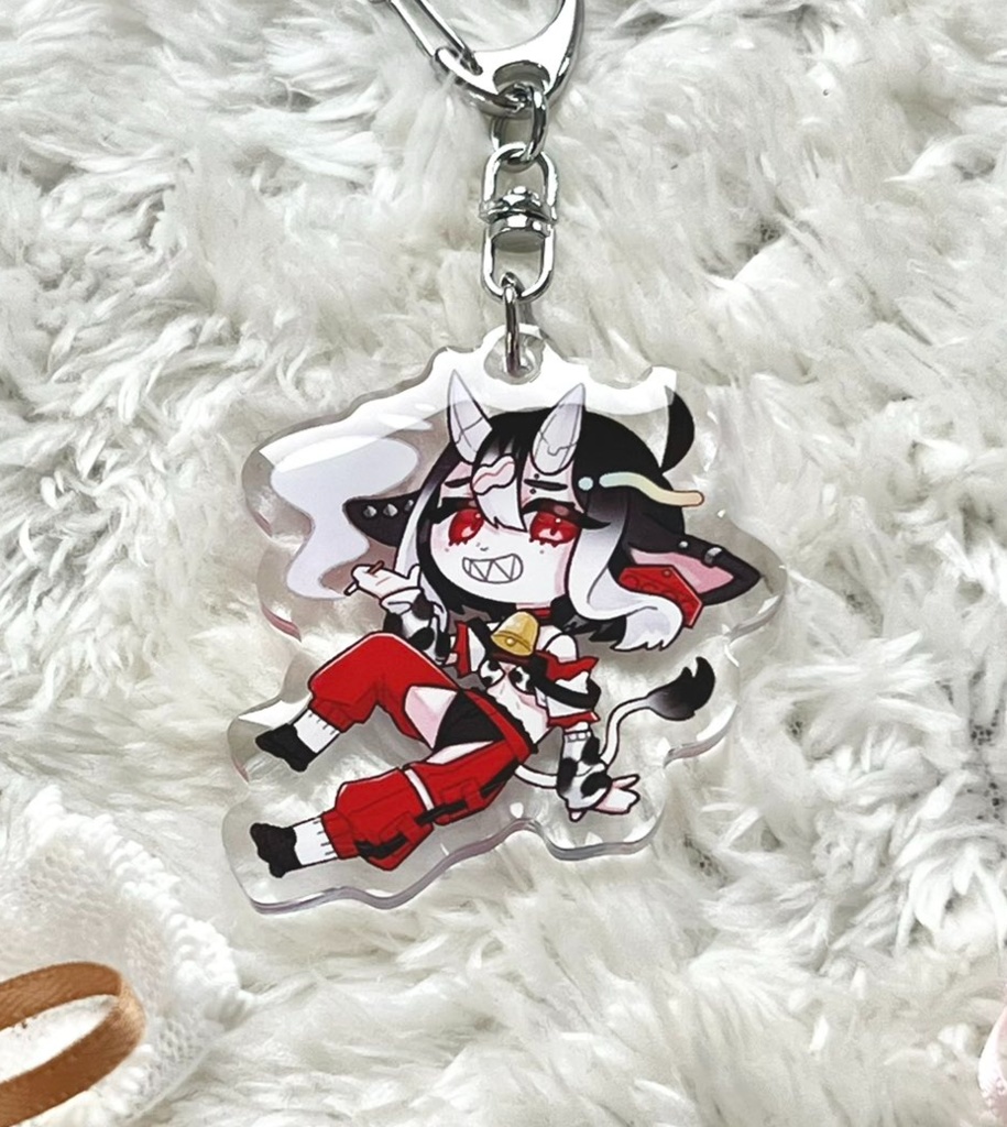 ちびぎあちのぷっくりアクリルキーホルダー