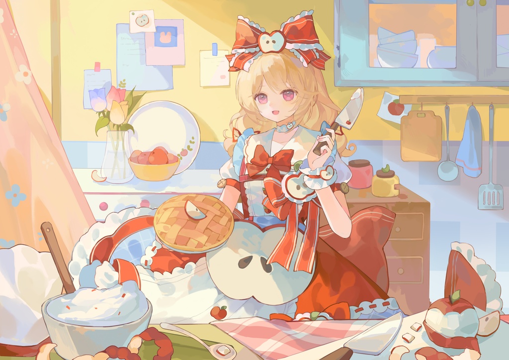 【商用】【YCH base】イラストテンプレート素材Vtuber素材ベーキングダイアリー