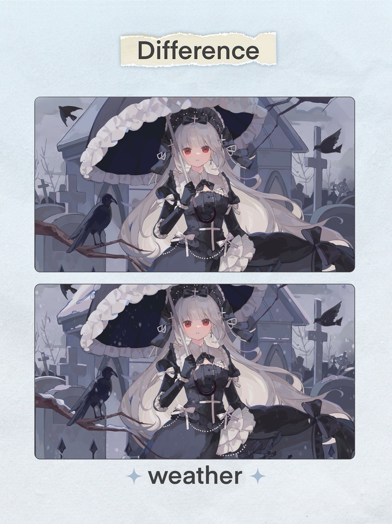【商用】【YCH base】イラストテンプレート素材Vtuber素材墓の祭礼