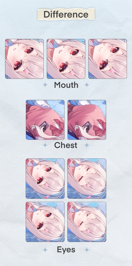 【商用】【YCH base】イラストテンプレート素材Vtuber素材桜の夢