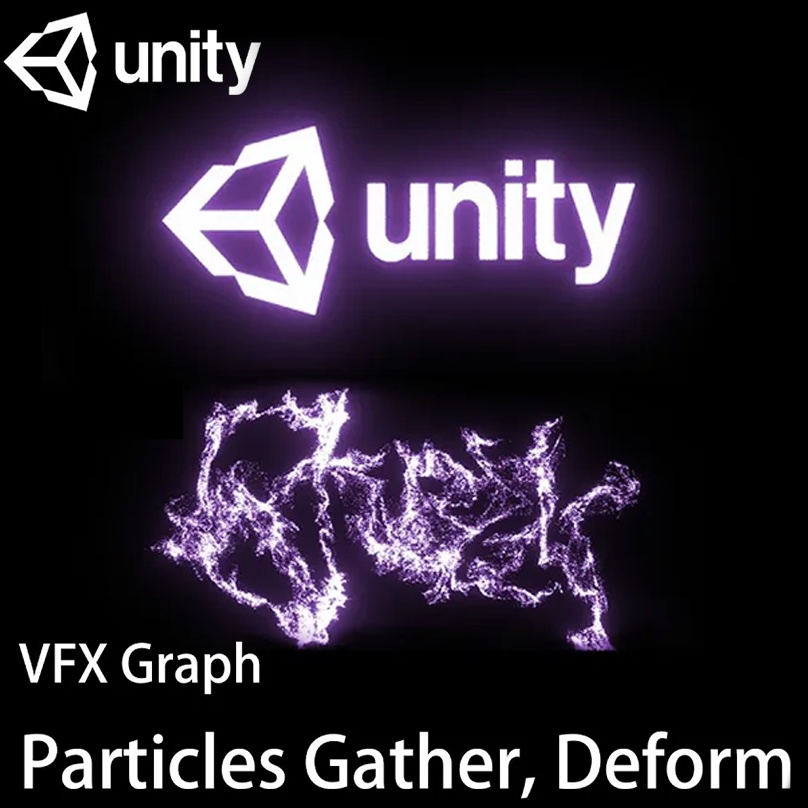 Unity VFX Graph：Particles Gather, Deform, Explode