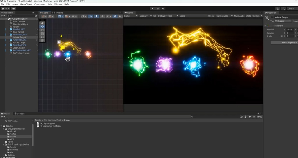 Unity VFX Graph:Lightning Trail