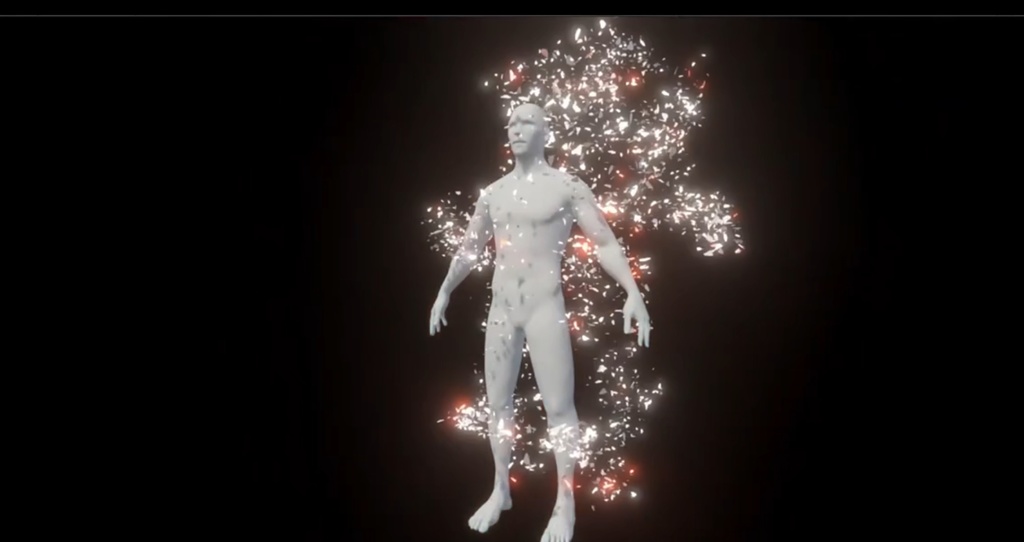 Unity VFX Graph:Mesh Particle Fragments