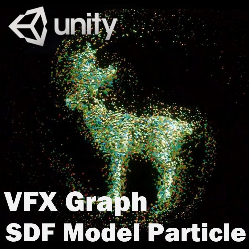 Unity VFX Graph：SDF Model Particle Deformation