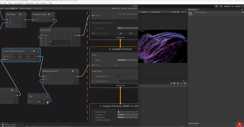 Unity VFX Graph:SDF Model Particle Deformation