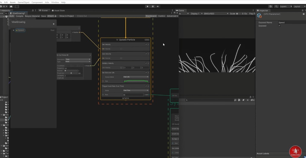 Unity VFX Graph:Vine Growing