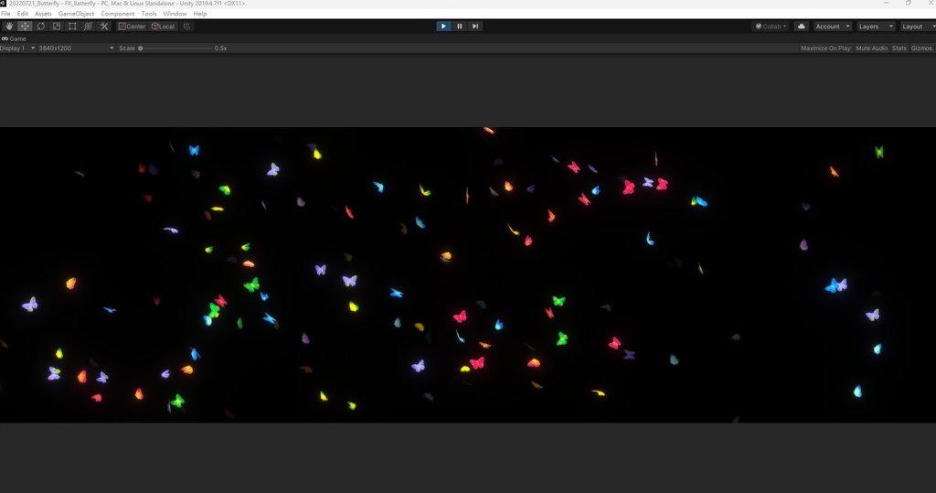 Unity Game VFX - Butterfly