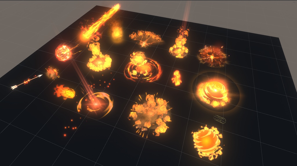 Unity Game VFX - FireSkill Collection