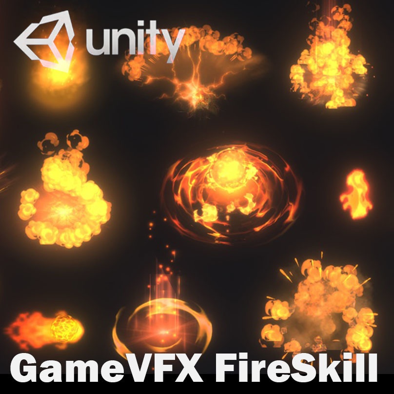 Unity Game VFX - FireSkill Collection
