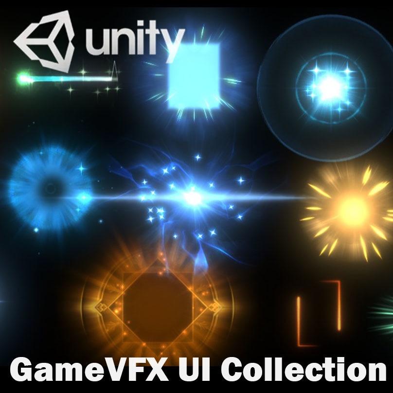 Unity Game VFX - UI Glow Collection