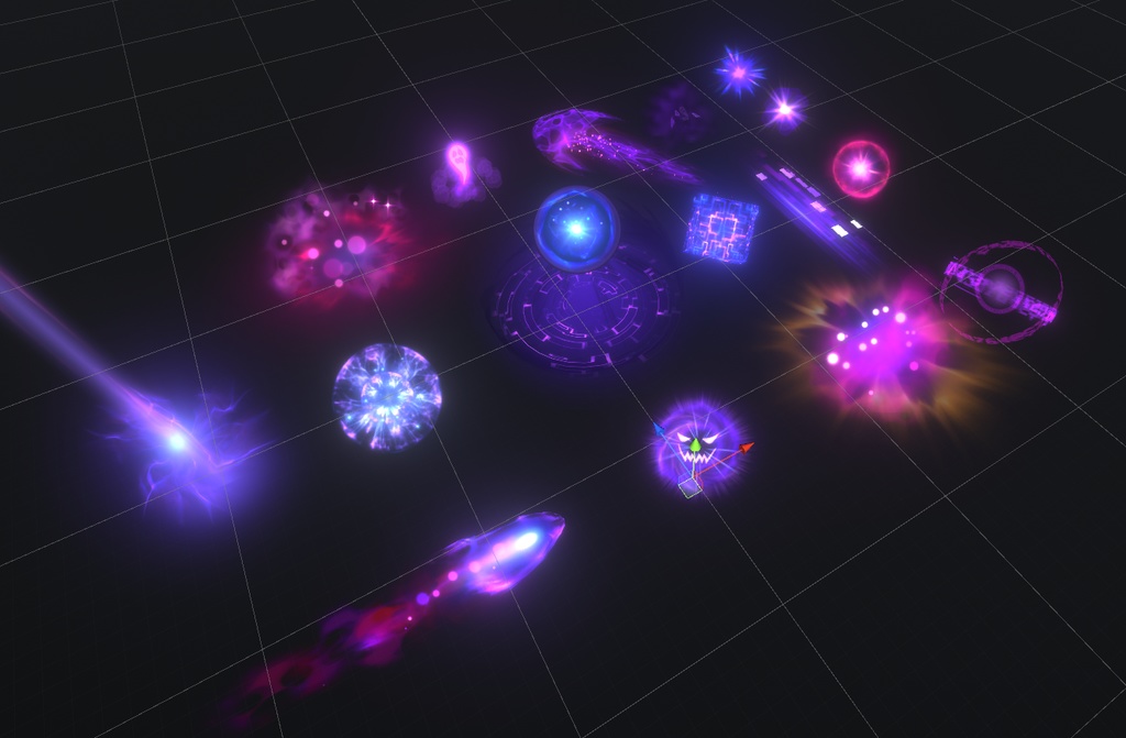 Unity Game VFX - DarkSkill Collection