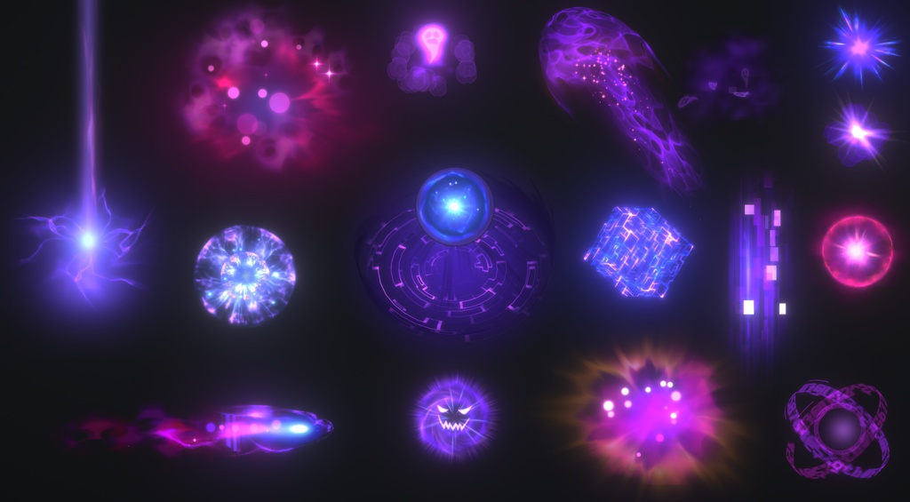 Unity Game VFX - DarkSkill Collection