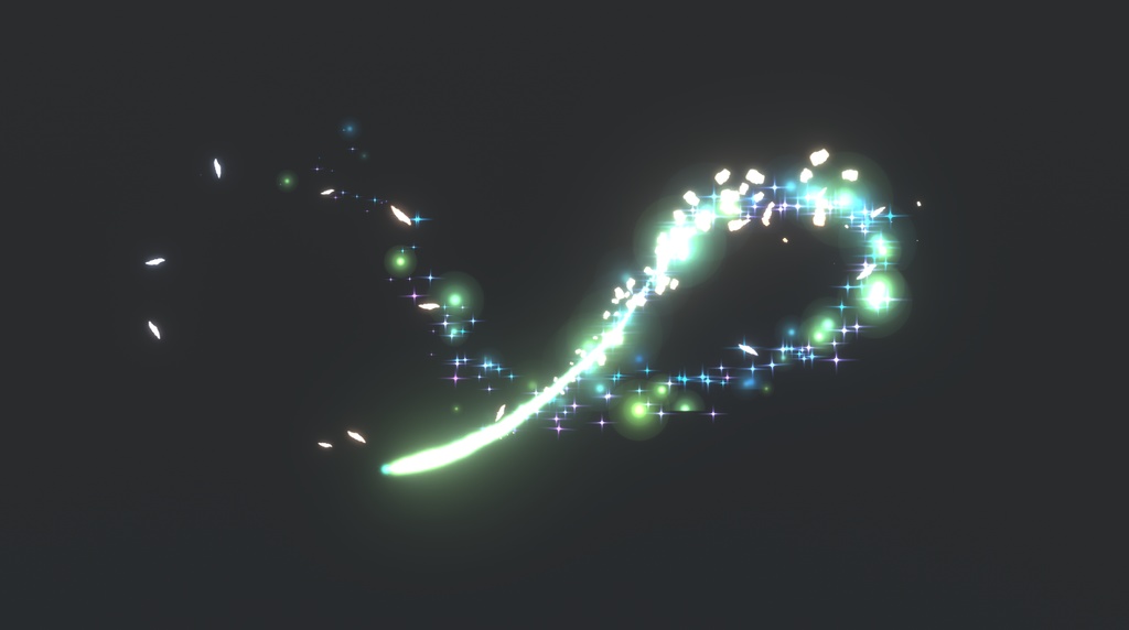 Unity Game VFX - Particle Trails Collection