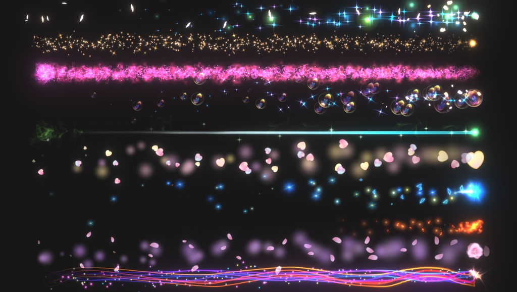 Unity Game VFX - Particle Trails Collection