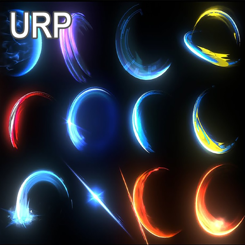 Unity Game VFX - Slash Collection(URP)