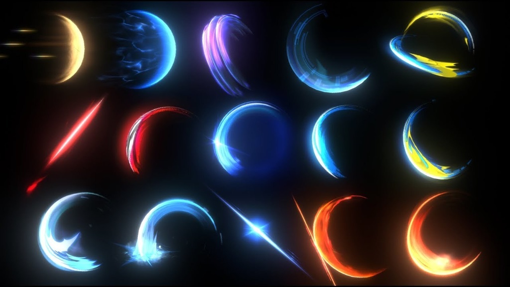 Unity Game VFX - Slash Collection(URP)