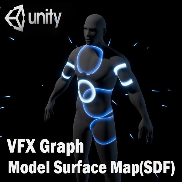 Unity VFX Graph：Model Surface Map(SDF)