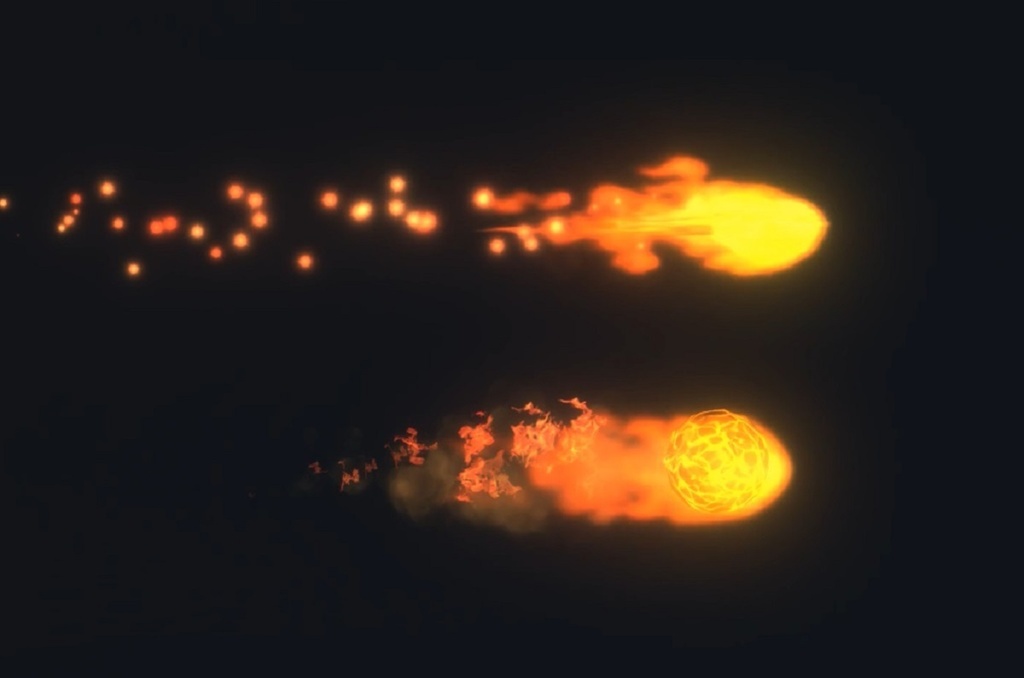 Unity Game VFX - FireSkill Collection(URP)