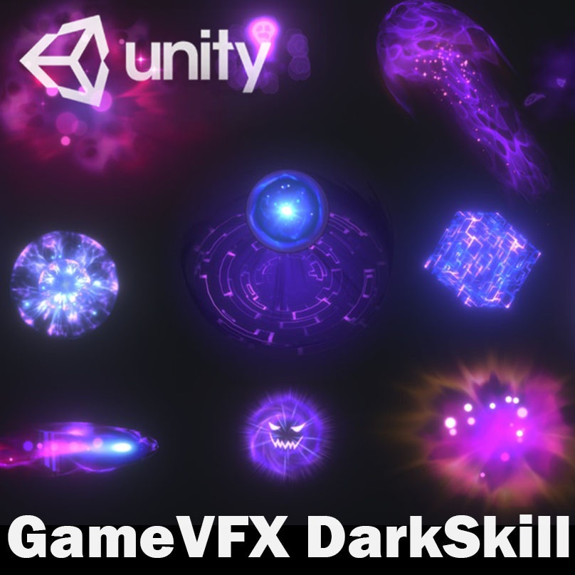 Unity Game VFX - DarkSkill Collection(URP)