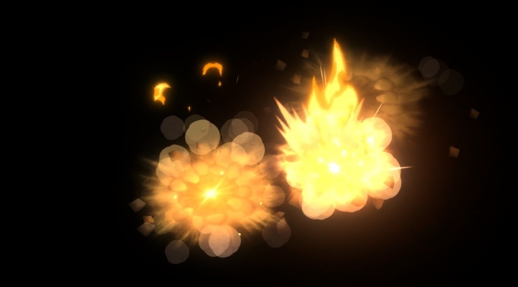 Unity Game VFX - Cartoon Skill Collection(URP)