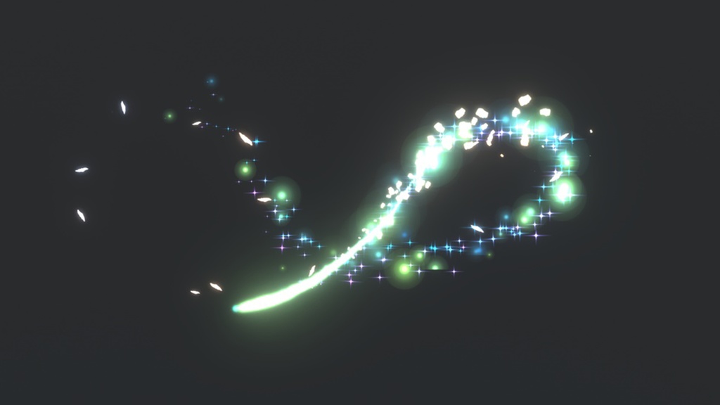 Unity Game VFX - Particle Trails Collection(URP)