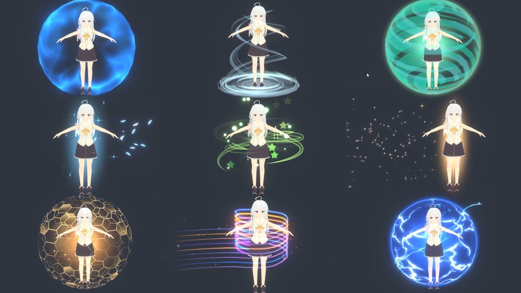 Unity Game VFX - Buff Collection(URP)