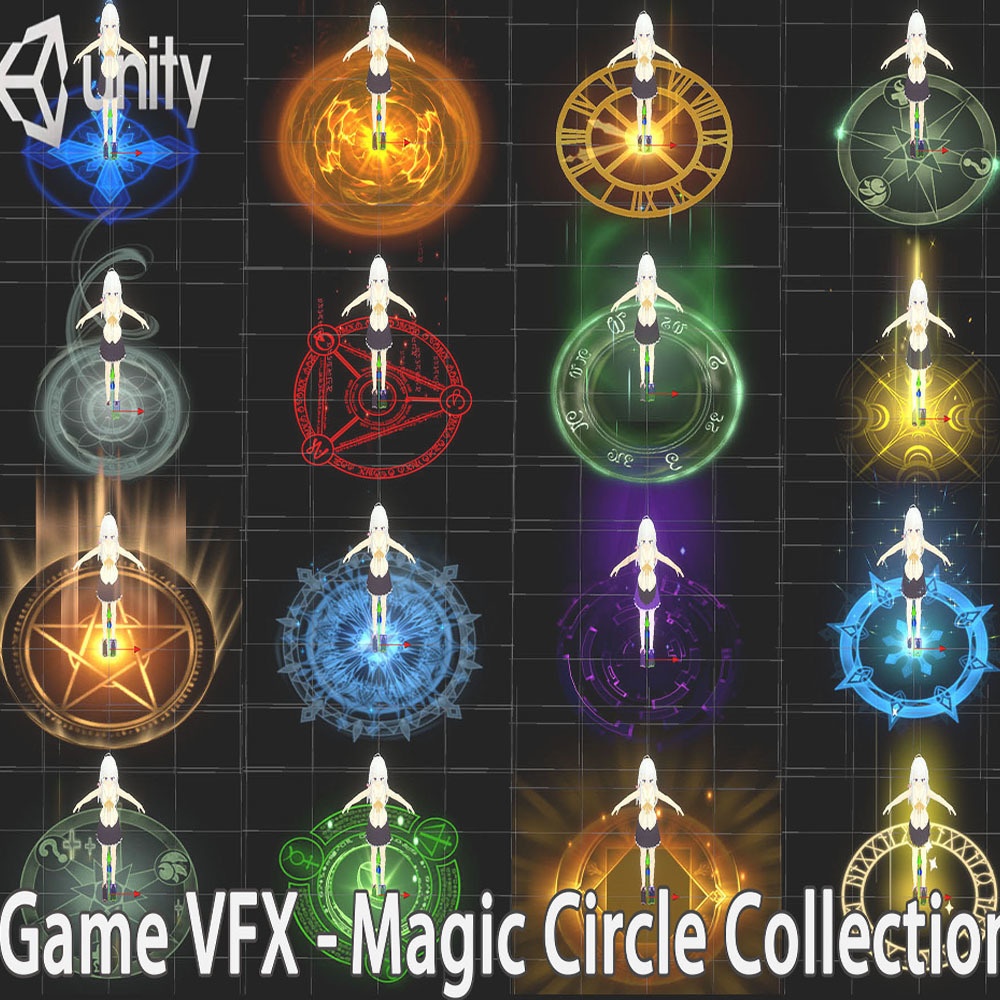 Unity Game VFX - Magic Circle Collection