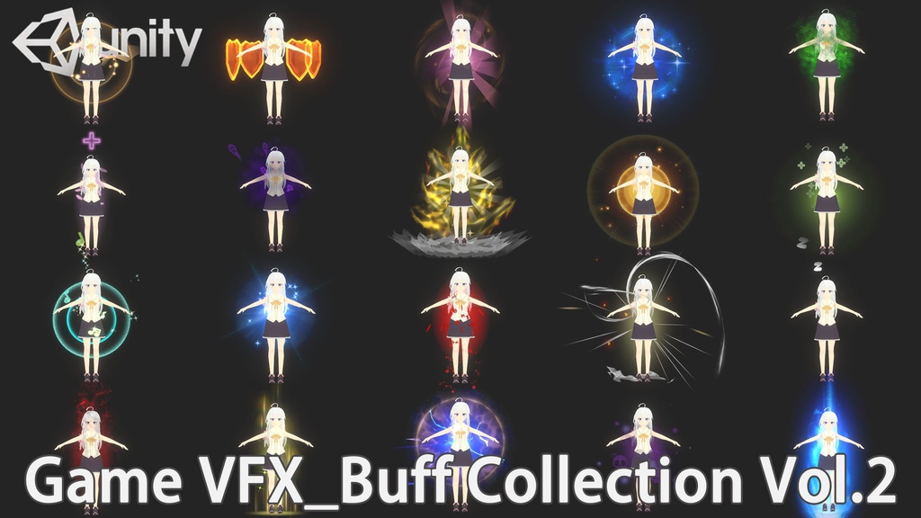 Unity Game VFX - Buff Collection Vol.2