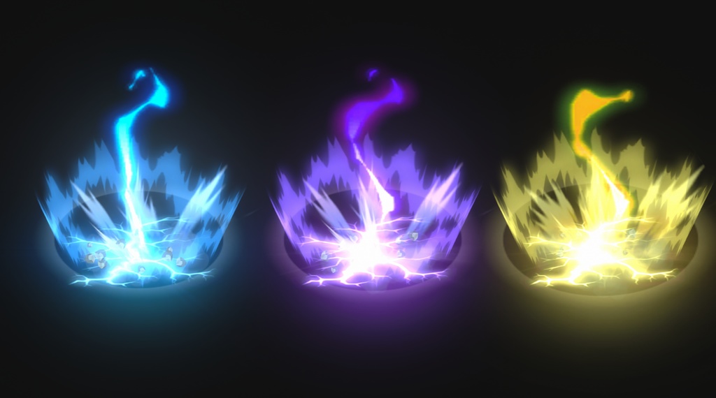 Unity Game VFX:Lightning Effect Collection